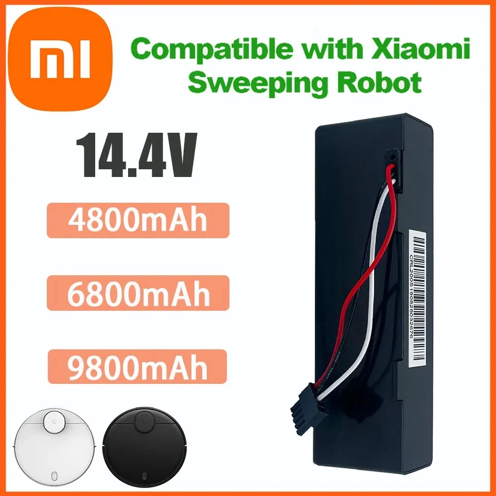 Xiaomi-batería recargable para robot aspirador Haier JX37, 14,8 V, compatible con STYTJ02YM, para barrer y fregar, 4800mah