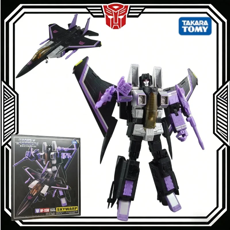 

In Stock Takara Masterpiece MP-11SW Skywarp Action Figure Reissue Garage Kit Anime Cartoon Transformable Robot Gifts Toys