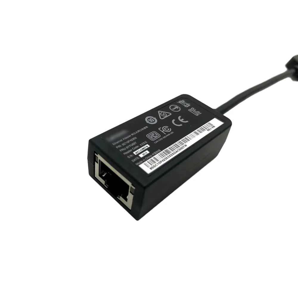 01yu026 01yu027 01yu028 adaptador para lenovo thinkpad t14s mini porta de rede rj45 placa de rede linha 1yu027 1yu026 1yu028