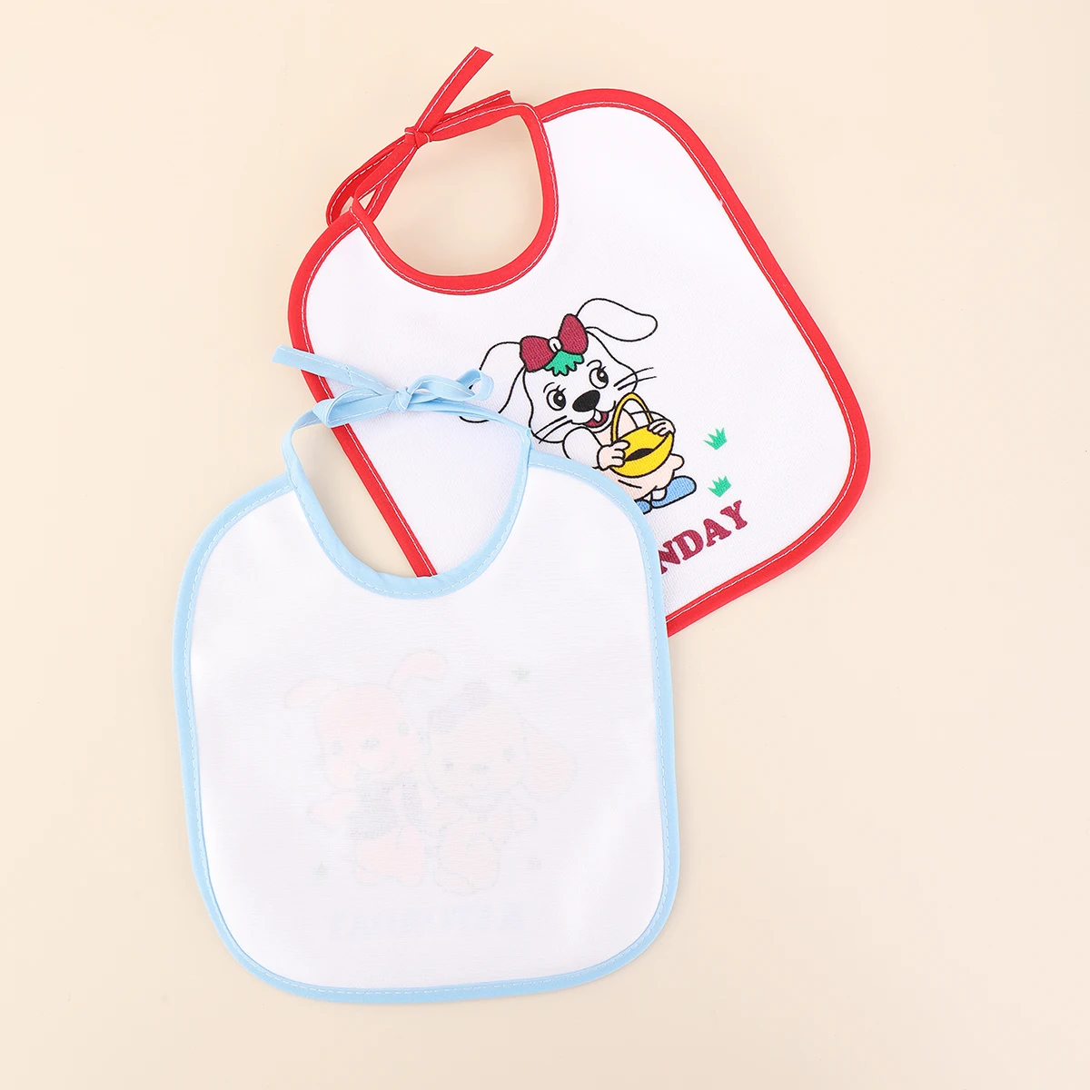 7pcs Mix Waterproof Weekly Baby Bibs Cartoon Cotton Bibs Burp Cloth Newborn Feeding Bandana Saliva Towel Children Boys Girls