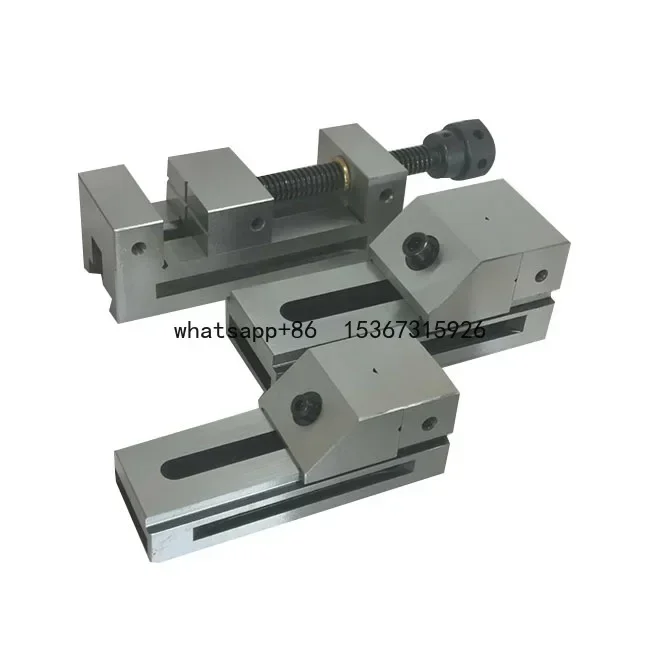 125 High Precision Steel Bench Vise Manual Drive Lathe Machine Tool New Condition for CNC Industries