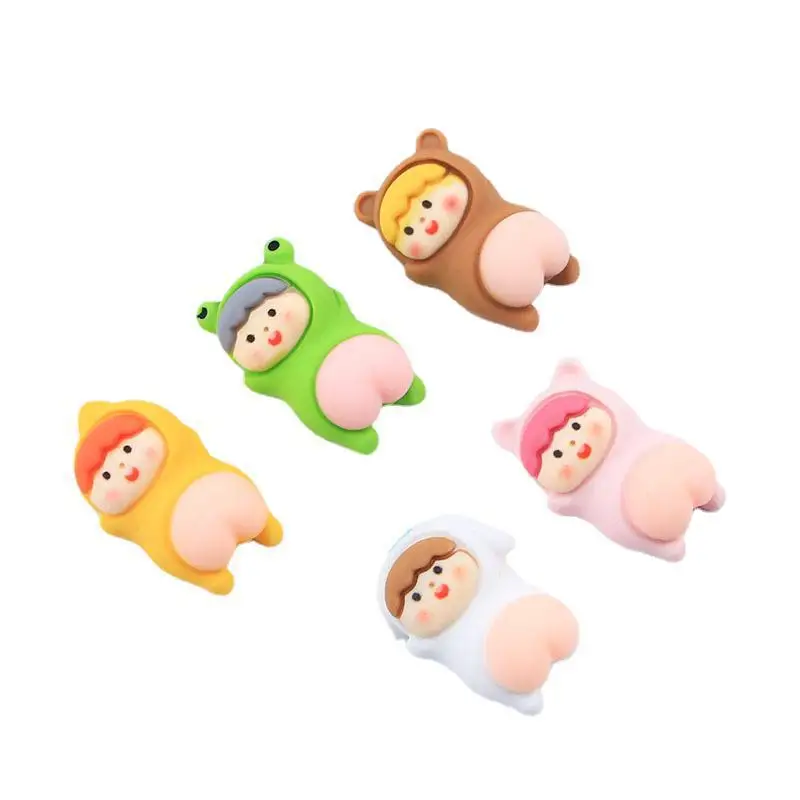 لطيف الكرتون الحيوانات راتنج مسطح كبوشن سكرابوكينغ لتقوم بها بنفسك مجوهرات كرافت اكسسوارات الديكور 10 قطعة-HL82 #1