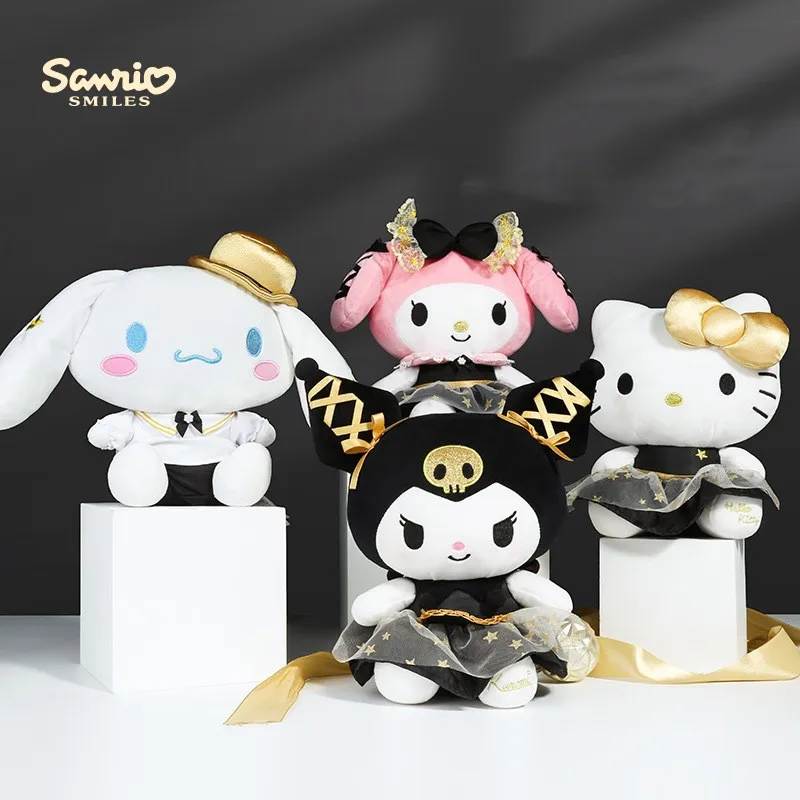 

Sanrio милый hellokitty Kuromi Melody Cinnamoroll плюшевые игрушки праздничный подарок Homdecor мягкие куклы