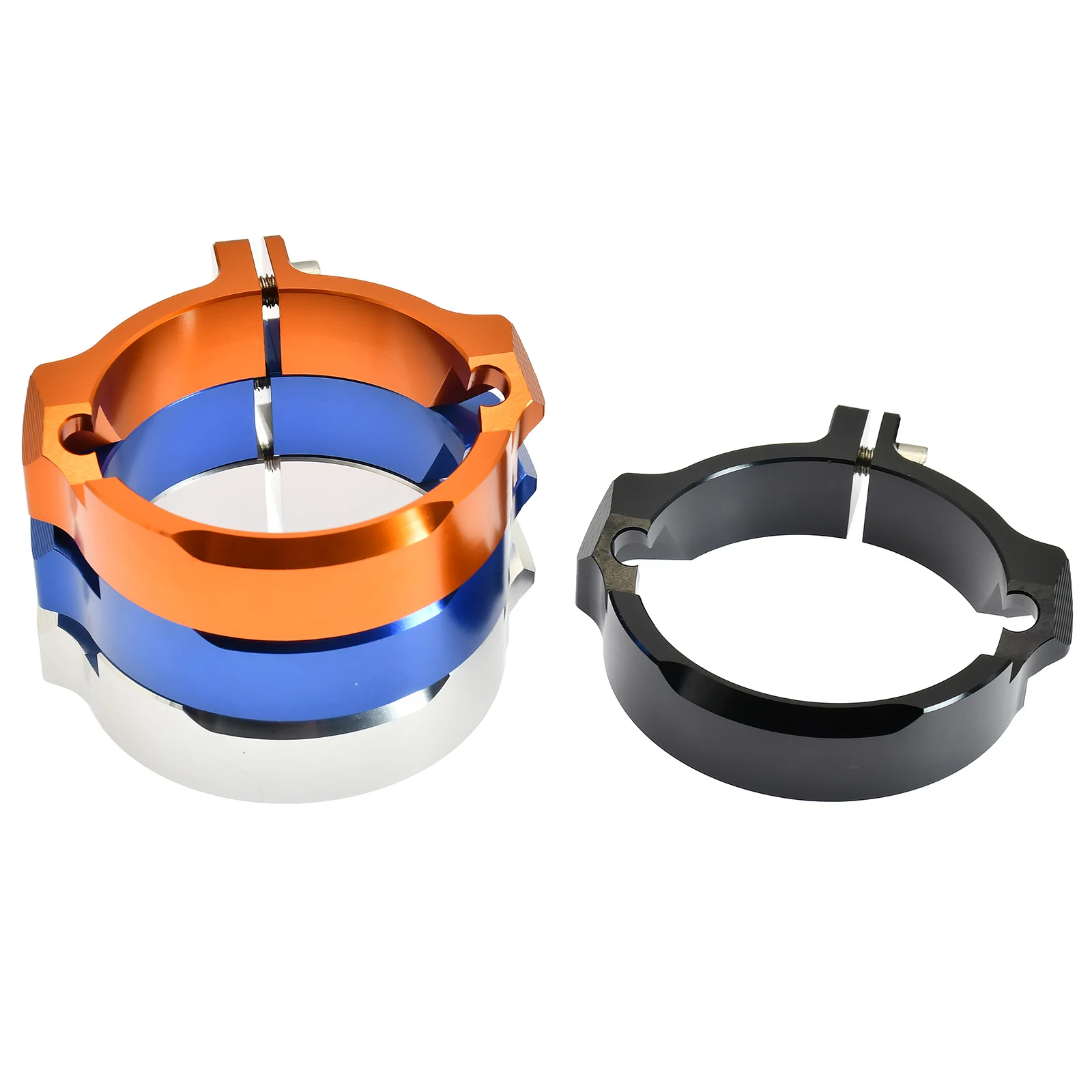 Motorcycle CNC  Exhaust Tip Muffler Pipe Clamp Flanges Protector Cover  For KTM XC XCW SX 250 300 XC-W Six Days TPI  2017-2022