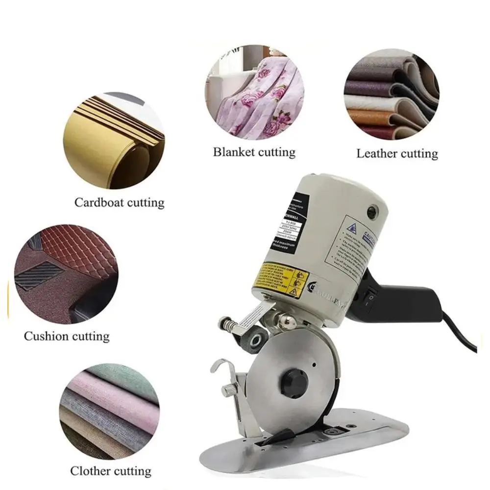 2400RPM Electric Clothing Cutting Machine Industrial Multi-Layer Cutting Machine Electric Cloth Cutter Clean Fast