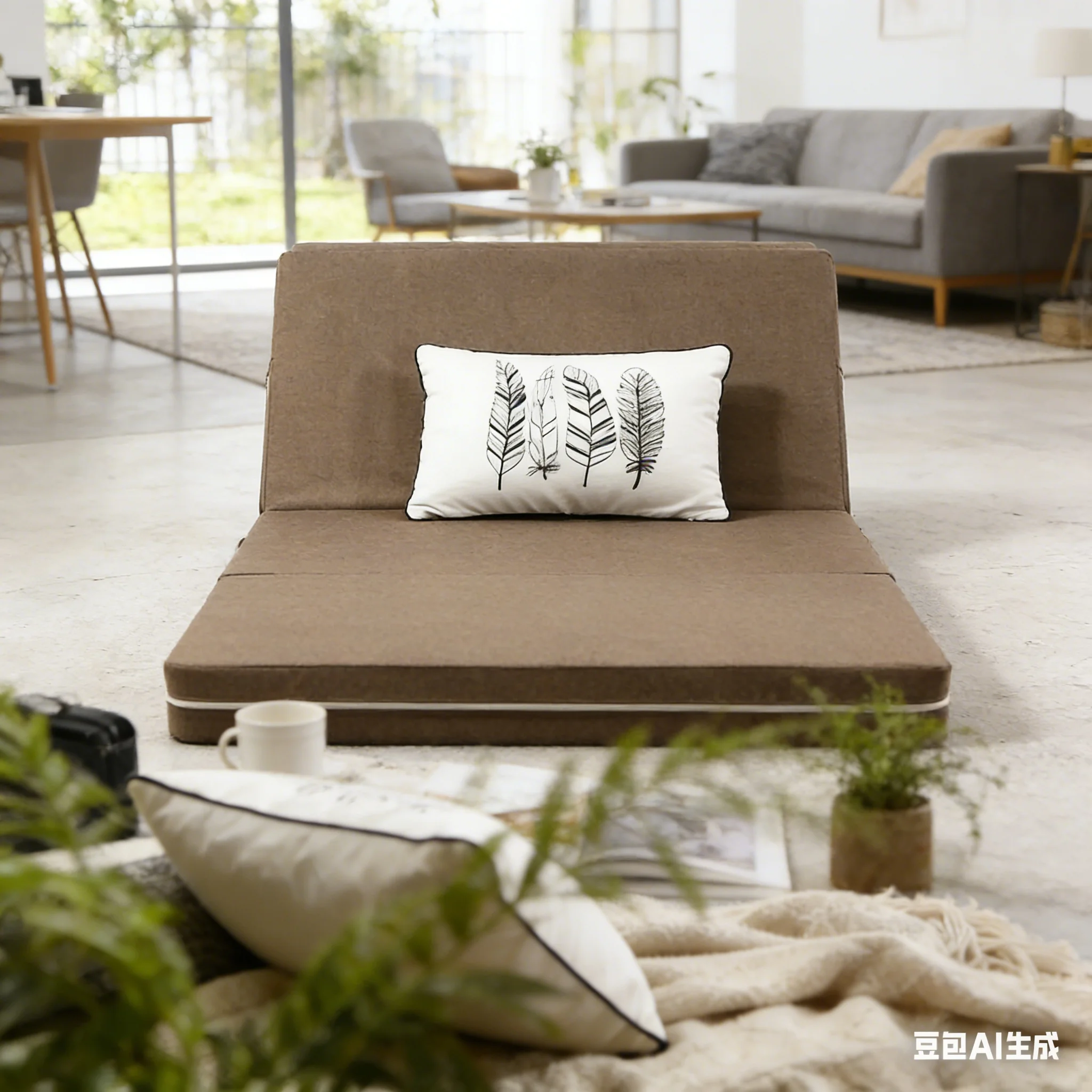 aoliviya-japanese-style-modern-minimalist-folding-sponge-floor-mattress-office-single-nap-mat-for-lazy-tatami-student-home-b631