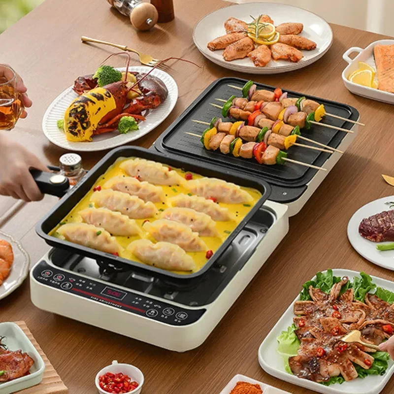 

Electric Pancake Pan Can Be Disassembled and Washed, Household Double-sided Heating Deepening Baking Pan