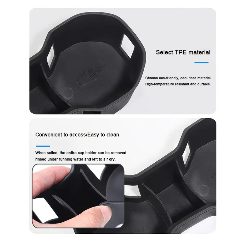 ل ZEEKR 7X 001 009 007GT 2021 2022 2023 2024 2025 سيارة مركز وحدة التحكم مسند الذراع درابزين صندوق تخزين درج منظم اكسسوارات