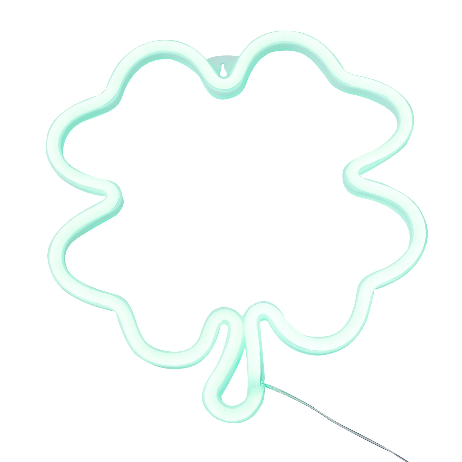 

Four Leaf Clover Neon Light Signs LED Bedroom Party Lamp Decor Indoor Night Lights Premium Plastic Warm Atmosphere