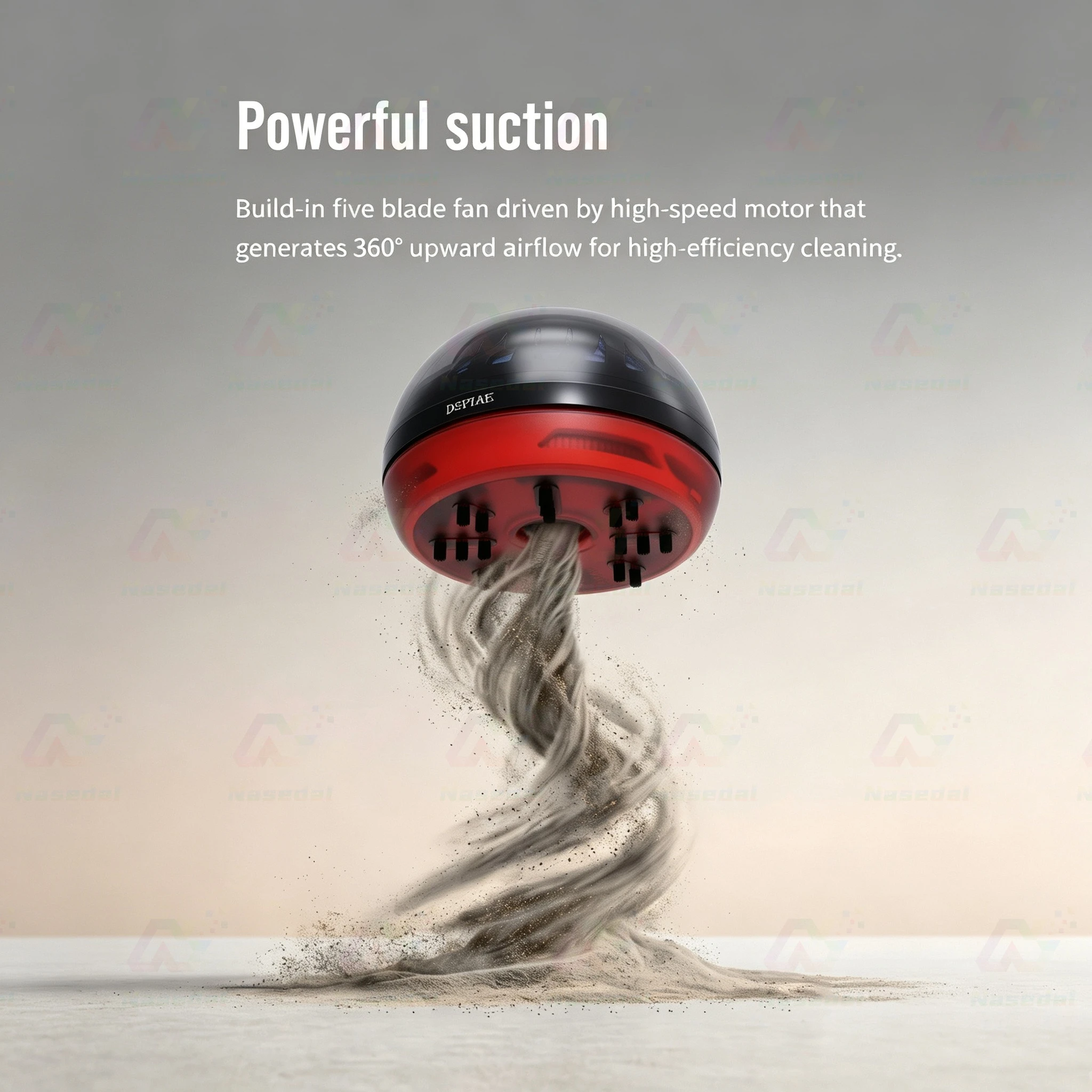 DSPIAE HC-W Portable Tabletop Vacuum Cleaner Mini Desktop Dust Collector RGB Light for Gunpla Model Workbench Debris Cleaning
