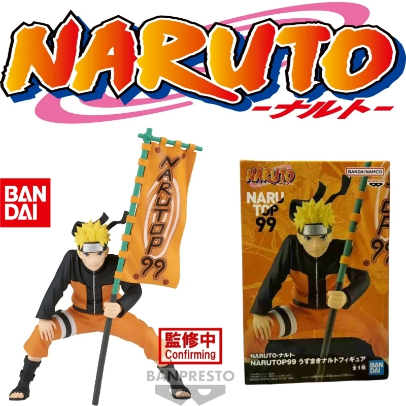 

Bandai Genuine Original Anime NARUTOP99 Uzumaki Naruto Figurines Statue Action Figures Collectible Model Ornaments Toys Gifts