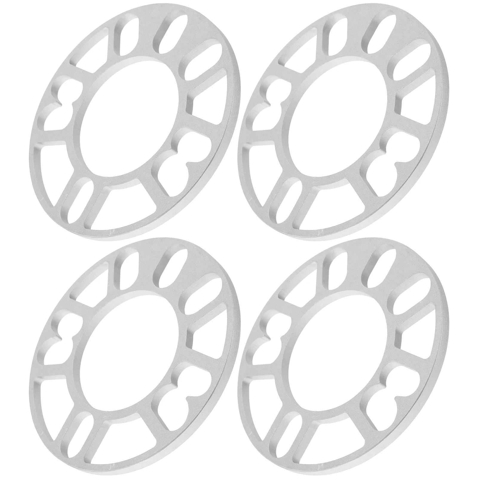 

4pcs Hub Centric Universal Car Truck Gaskets Universal Wheel Spacers Replacements 8mm Metal Easy Installation Wheel Protection
