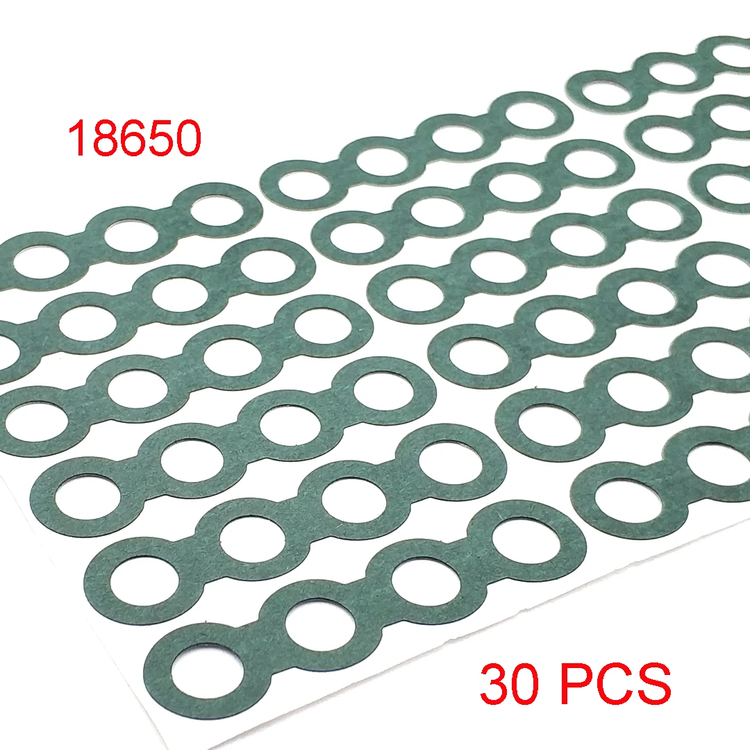 18650 Lithium-Ionen-Akku, hohle Isolierdichtung, DIY-Akku-Pack-Isolierdichtung, Akku nicht enthalten. – Detail 4