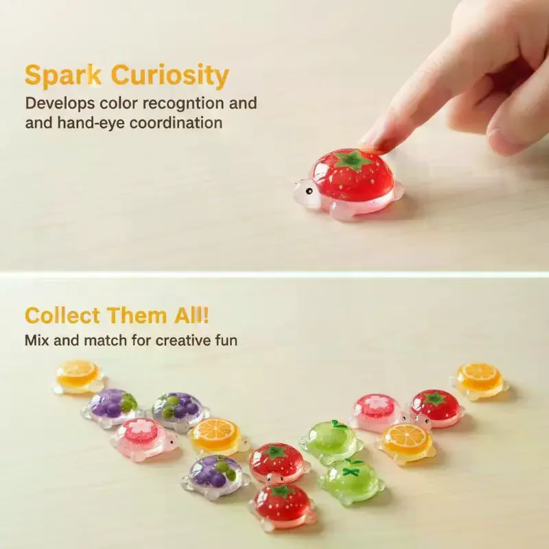 30Pcs Mini Resin Turtles Glowing In The Dark Miniature For Fairy Garden Landscapes Dollhouse Home Decoration