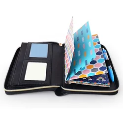 A6 Pink Cash Budget Envelope Wallet System Envelopes Binder Note For Budgeting And Saving Money Only Cover