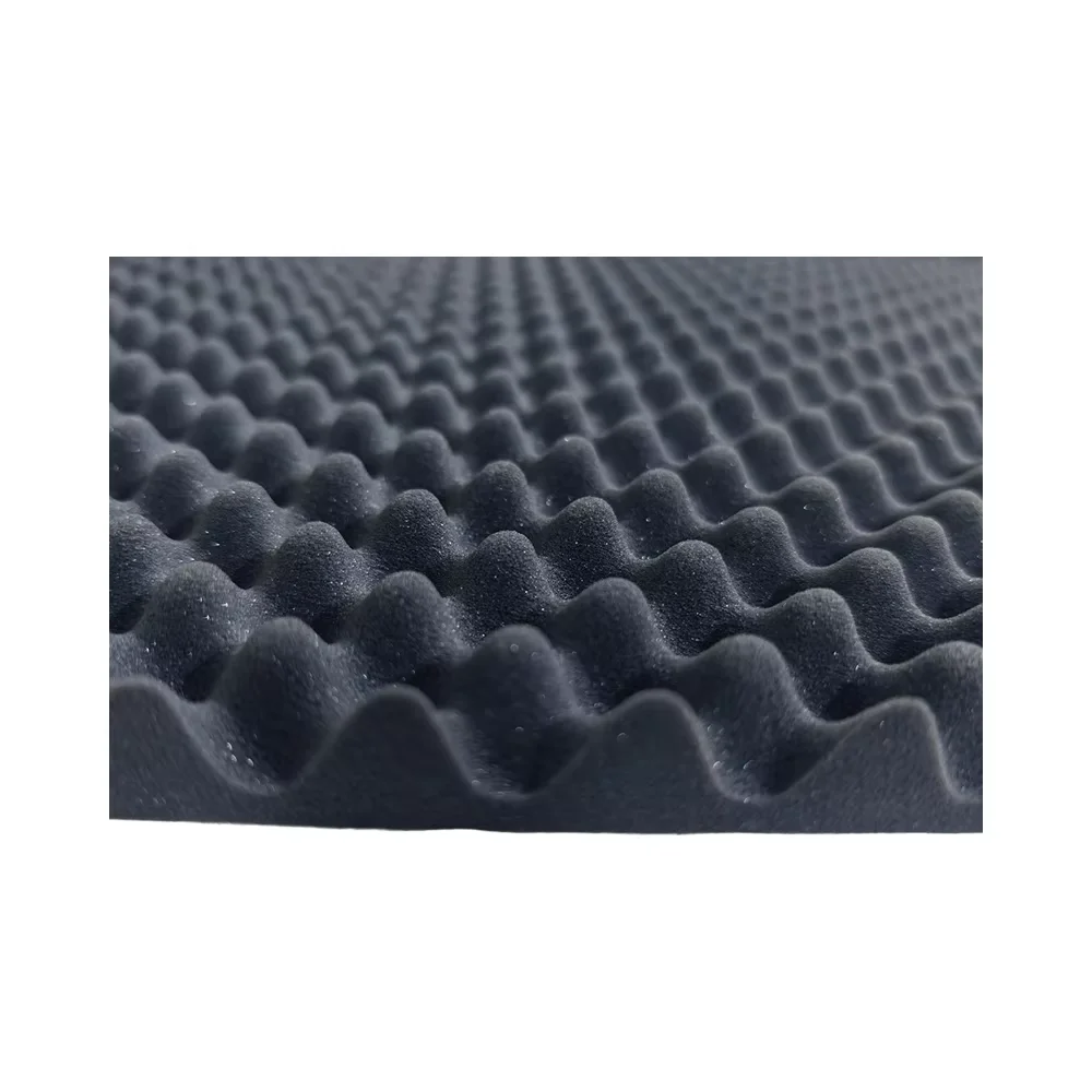 Wholesale Custom Wave Rebound Egg Crate Car Sound Proof Foam Sponge Sound Absorbing Sponge Acoustic Memory Foam