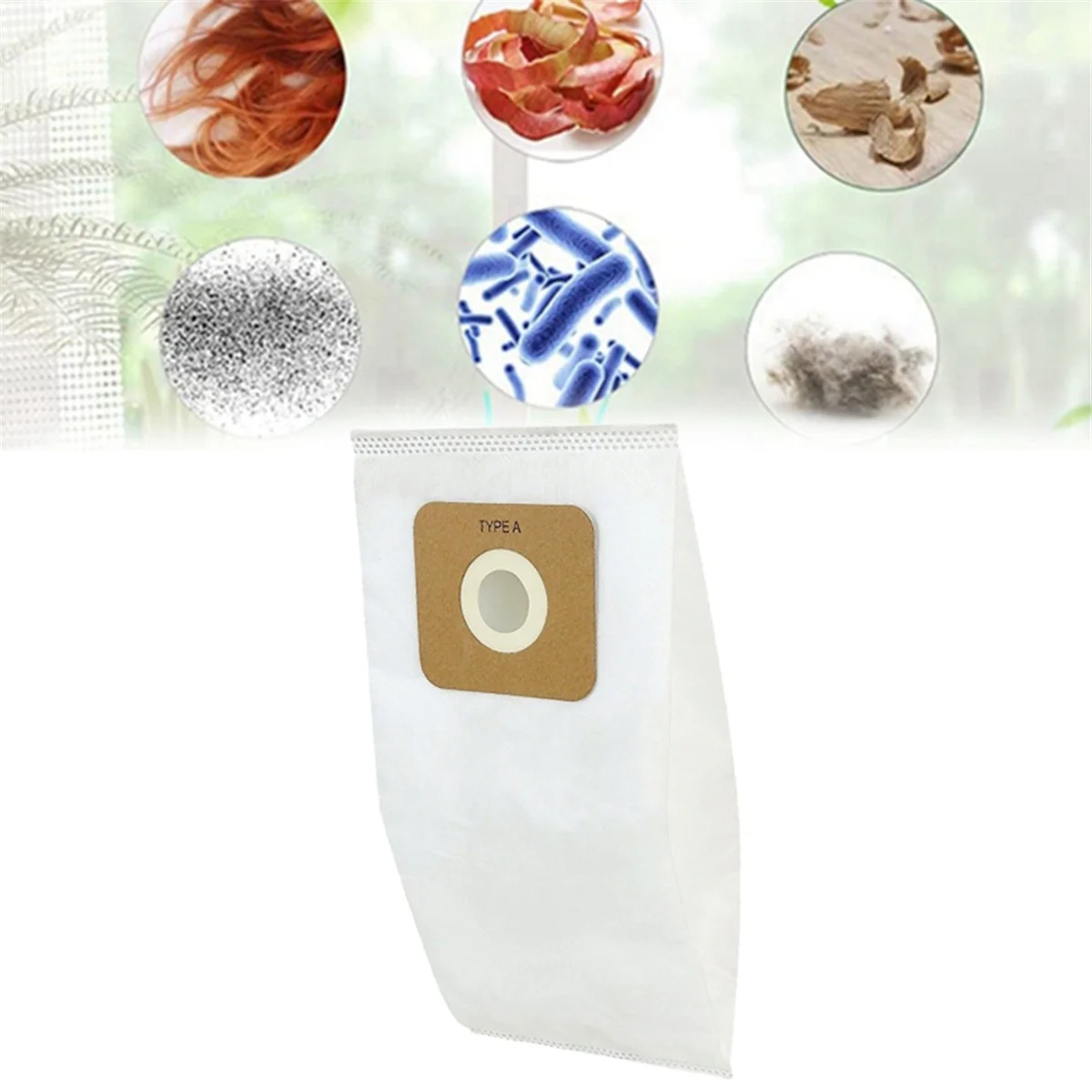 10 قطعة كيس لجميع الغبار للبساطة ريكار نوع أ مكنسة كهربائية القمامة كيس لجميع الغبار استبدال الملحقات أدوات التنظيف