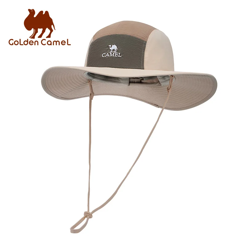 GOLDEN CAMEL Hiking Caps for Men Women Sun Protection Block Bucket Hats UV Breathable Fishing Hat Tactical Hat Travel Camping