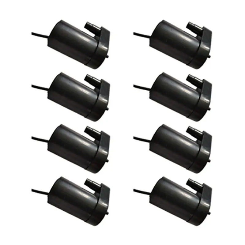 A74E-8Pcs Black Silent Mini Submersible Pump For DC3V 5V For Computer Water Cooling USB Powered