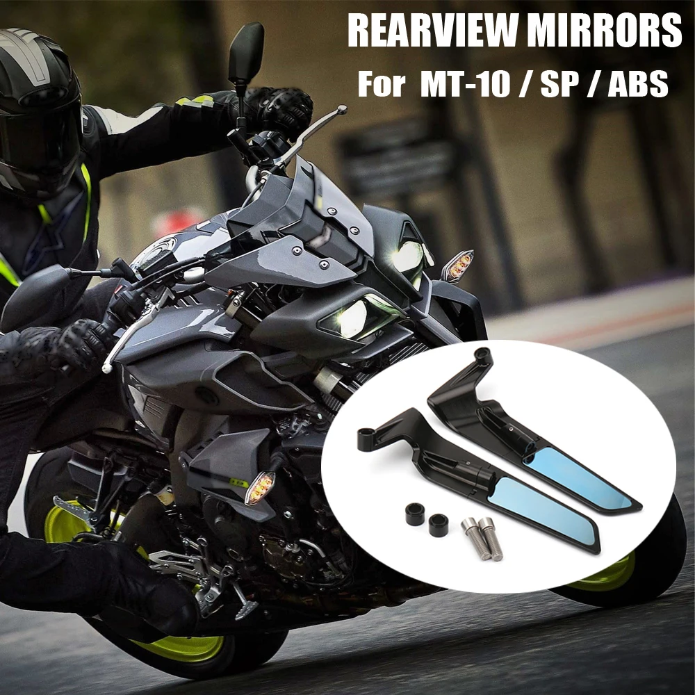 

Universal Motorcycle Accessories Mirror Wind Wing side Rearview Reversing mirror For YAMAHA MT-10 SP MT10 MT 10 ABS mt10