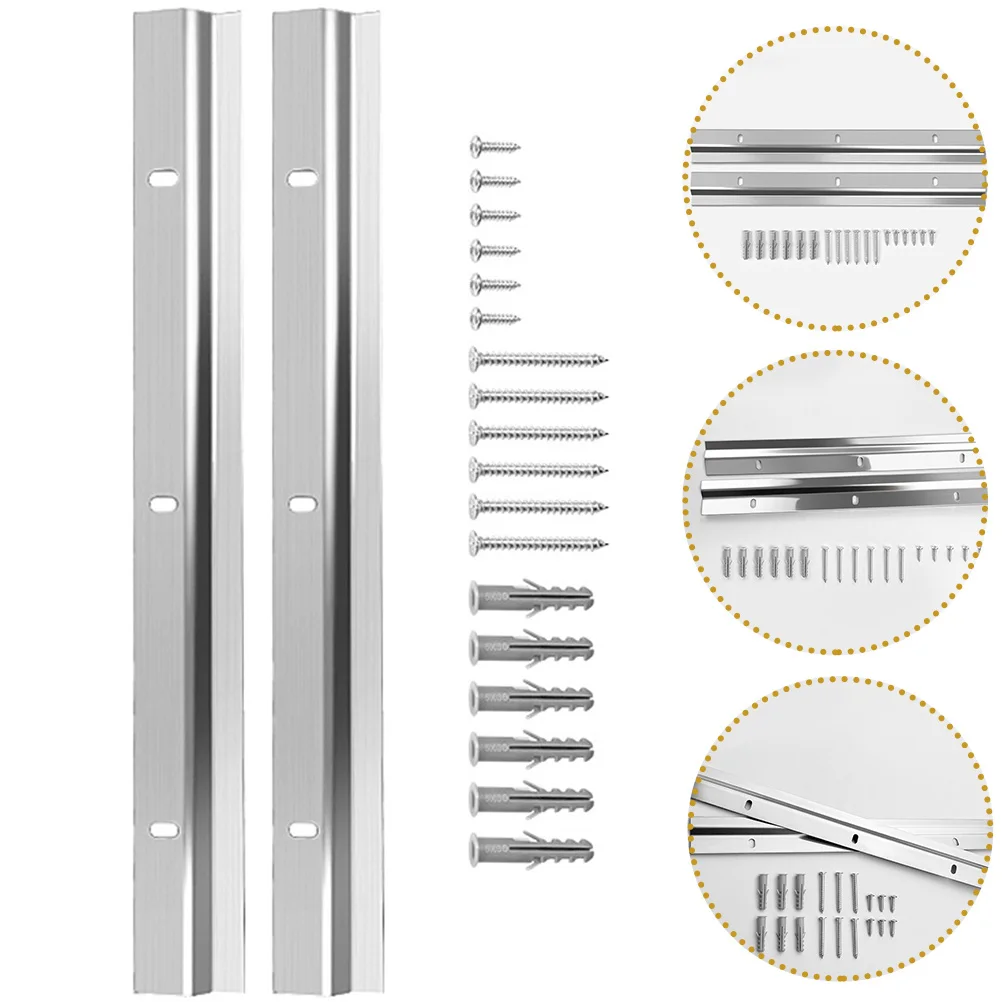 

Anti Slip Cleat Hangings 34x300mm Heavy Duty Mirror Mounting Hardware French Bracket Wall Decor Picture Hanger Solution