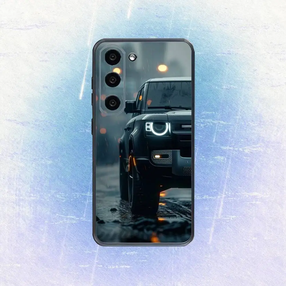 C-COOL C-Car حافظة لهاتف سامسونج جالاكسي A73، A72، A71، A70، A53، A52، A51، أخرى غطاء أسود ناعم