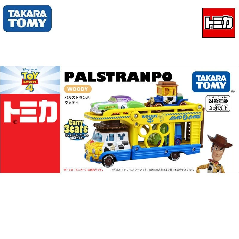 

Takara Tomy Tomica Toy Story Buzz Lightyear Partner Transport Vehicle Alloy Diecasting Car Models Children's Birthday Gift Toys