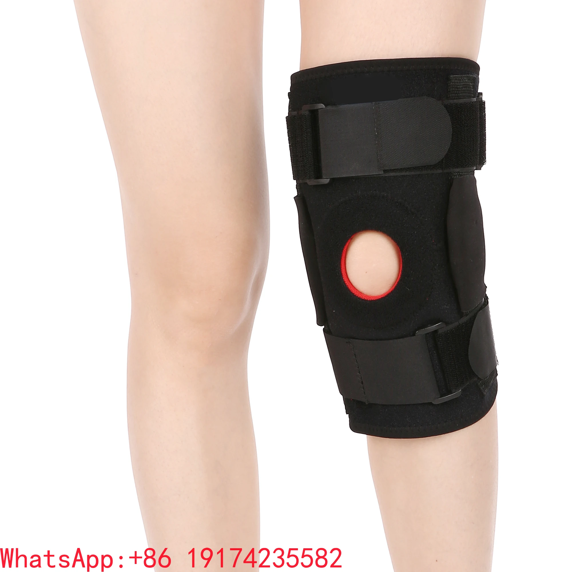 

Power Knee Brace Side Stabilizers Arthritis Knee Pain Tendonitis Meniscus Tear Support Excellent Exercise Fixation