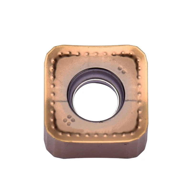 SNMX1206 Double-Sided Carbide Milling Insert, 8 Edges, 45° Face Milling Cutter, ISO Standard, Steel Machining