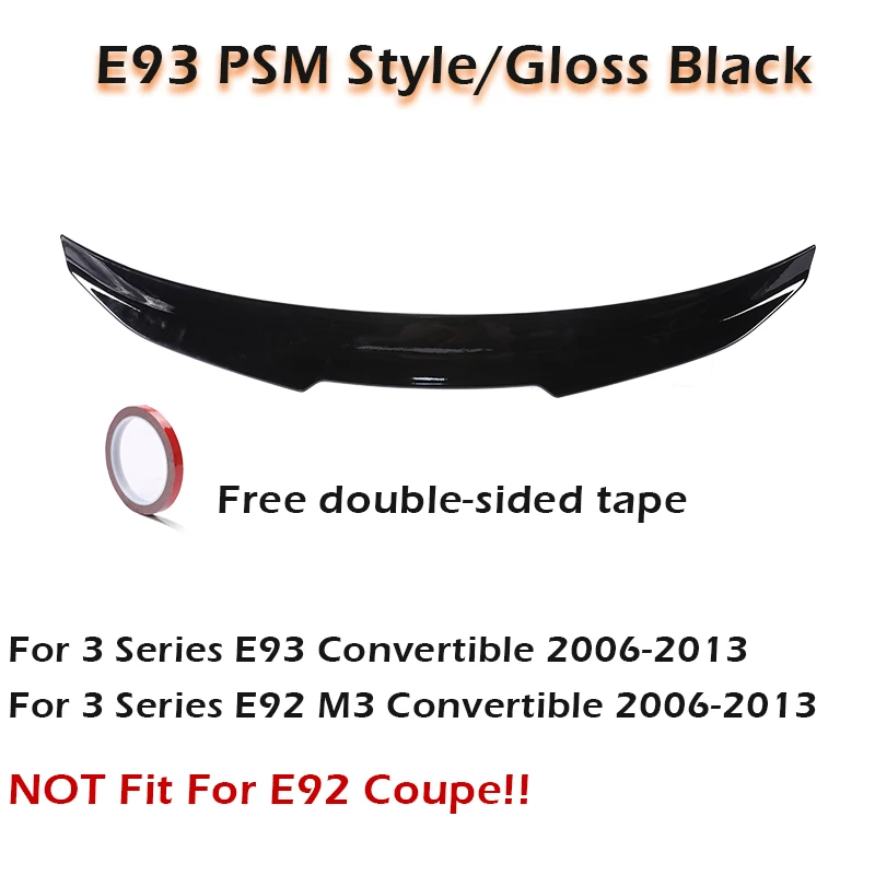 E93 PSM Gloss Black