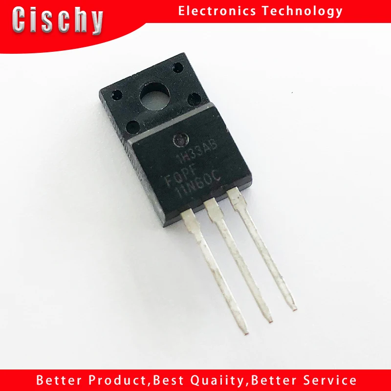 10pcs/lot FQPF11N60C F11N60C FQPF11N60 11N60