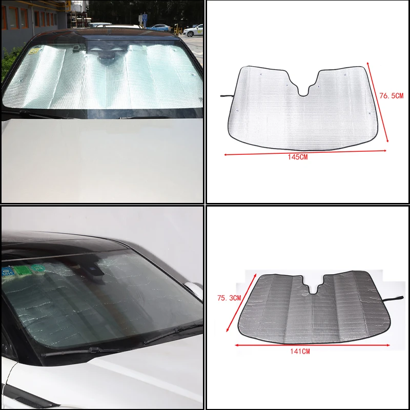 

For Land Rover Range Rover Evoque L538 L551 2012+ Car Front Windshield Sunshade Sun Protection Visor Sunshade Interior Accessoy