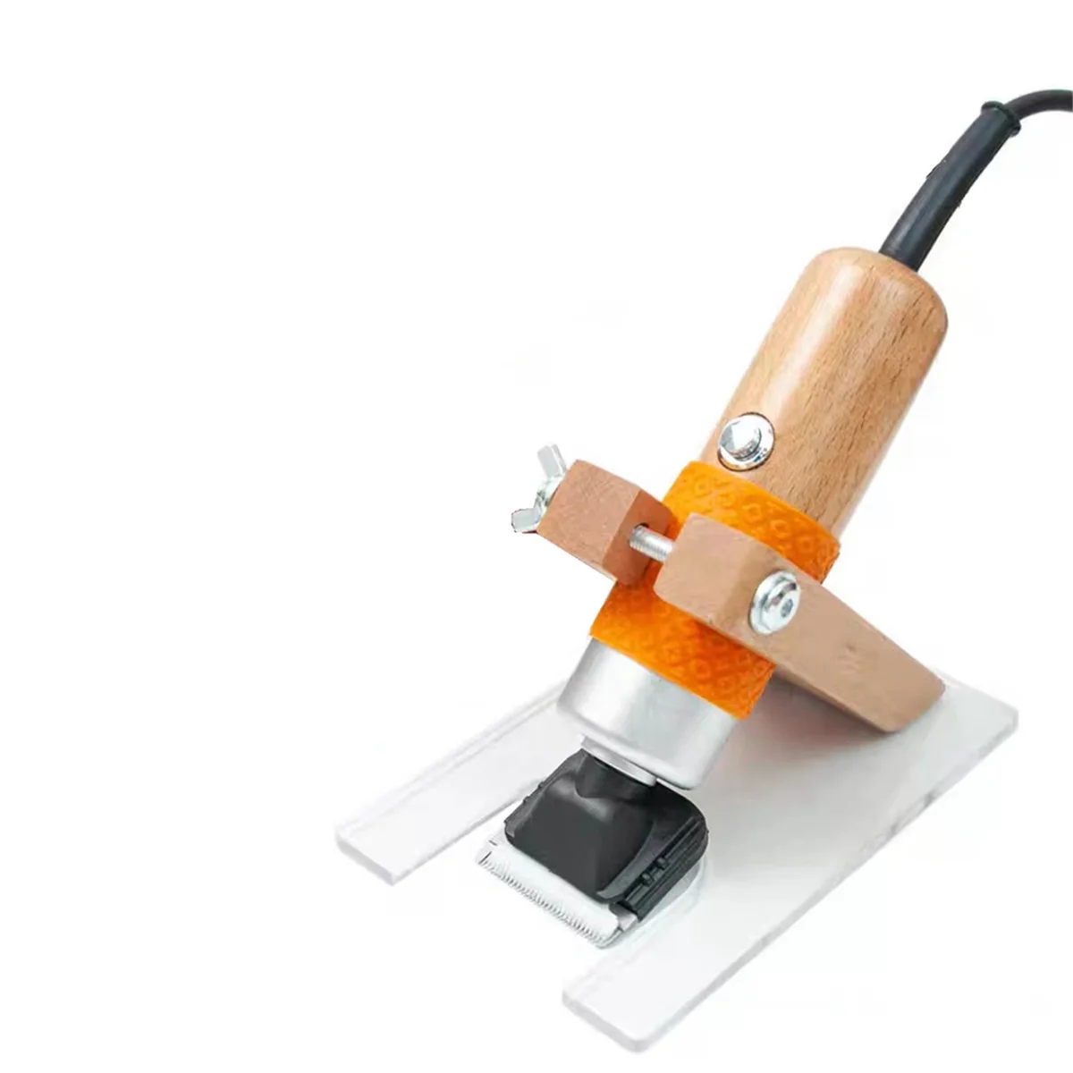 Popular_Electric Carpet Trimmer Bracket Solid Acrylic Shearing Guide Tools