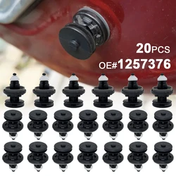 20X Nylon Plastic Rivets 8mm Hole Fastener Clip Car Door Panel Card Push Retainer Trim Clips For Ford Kuga C-Max Focus 2005-2014
