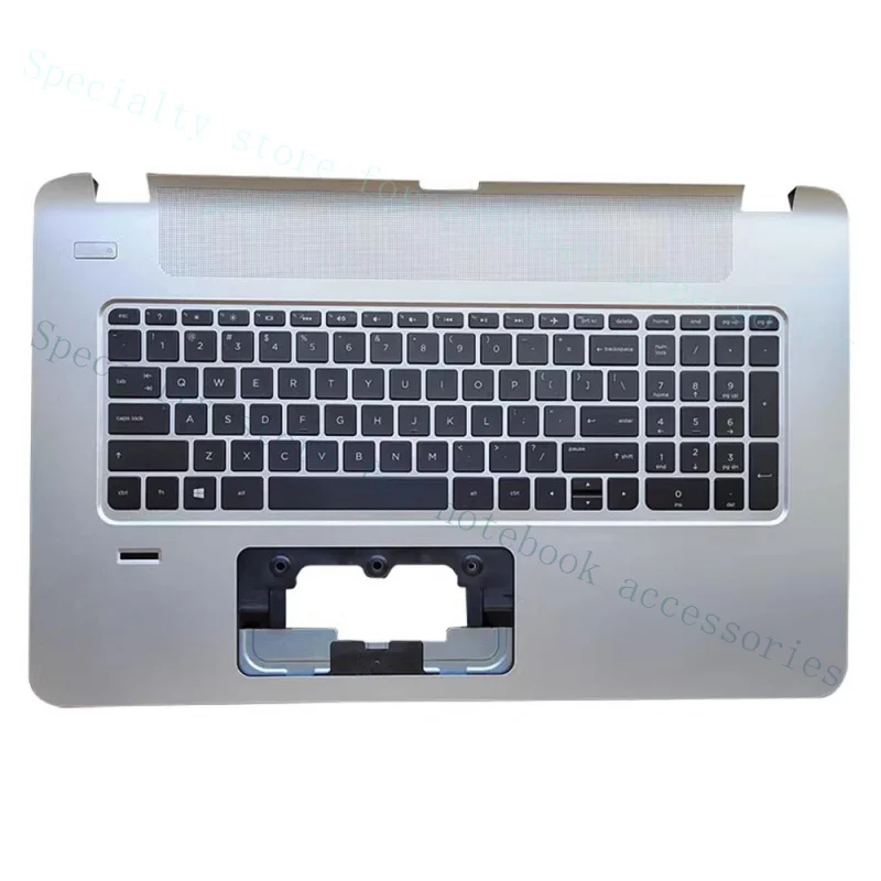A+  Palmrest W/ Keyboard Fingerprint Holes For HP Envy 17-k 17t-k 17-K TPN-Q141/144