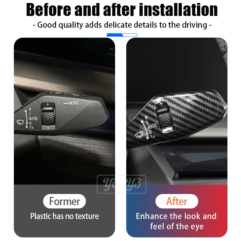 لحوامل إشارة الالتفاف لسيارات BMW الجديد طراز 5 i5 من ألياف الكربون ABS سلسلة 1357 X1X2X3X5X7 G20 F25 F26 الإكسسوارات