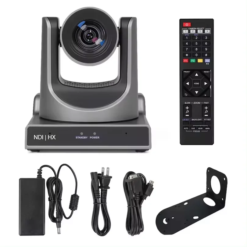 

Runpu V63XL-N Amazing Worship Broadcast AI auto tracking NDI HX POE 30X HD1080P PTZ Conference Camera sdi Live Streaming