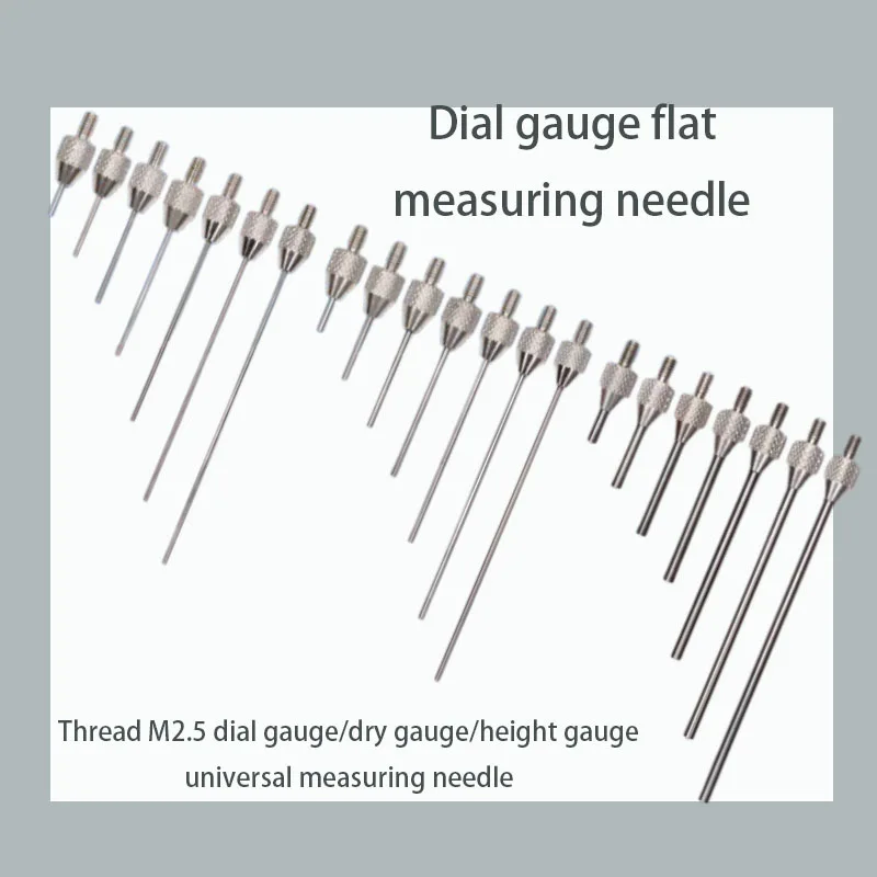 Precision testing accessories for machine tools, dial gauges, universal gauges, height gauges, flat measuring probes