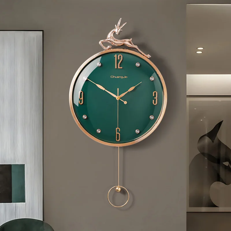 

Battery Operated Wall Clock Nordic Bedroom Living Room Wall Clock Modern Design Horloge Murale Numerique Room Decoration