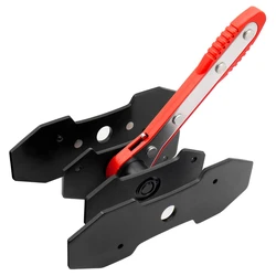 Brake Caliper Press Tool, Car Ratcheting, Pistão Spreader, Placas de aço, Vermelho, 2 pcs