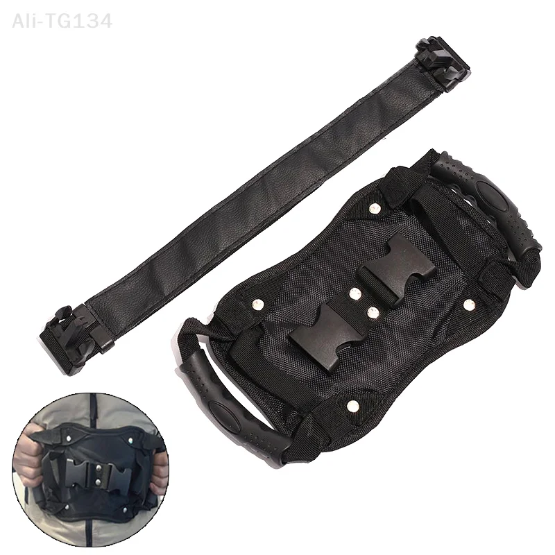 

Motorcycle Scooters Safety Belt Back Seat Passenger Grip Grab Handle Non-Slip Strap Universal Motorcycle Seat Strap For Kids