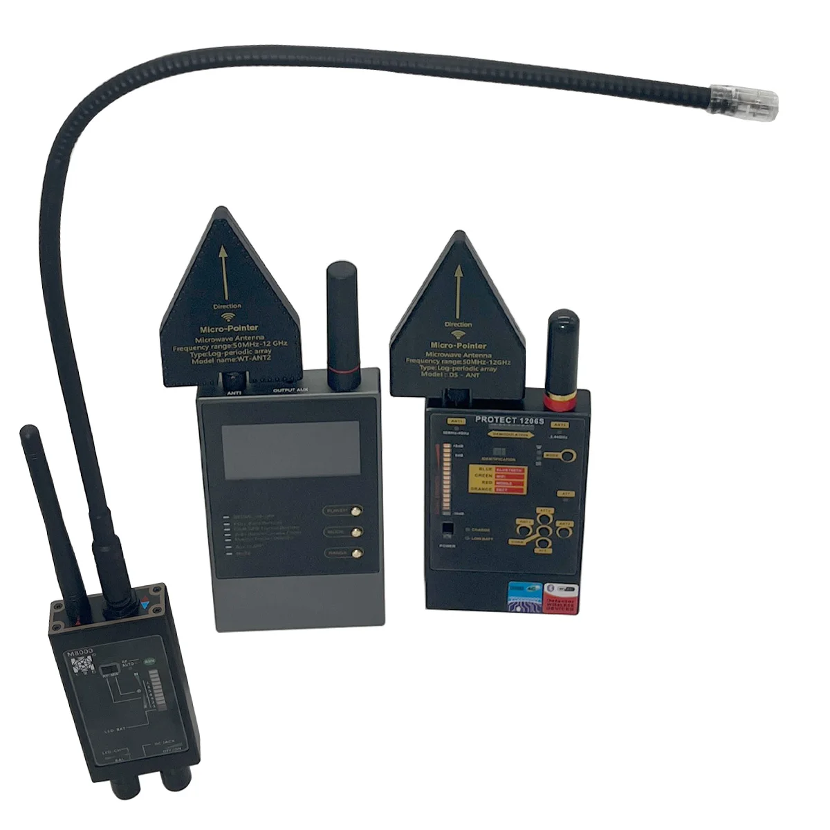 

Детектор сигналов записи через приложение 24 часа, полнодиапазонный беспроводной детектор ошибок 100–12 ГГц, антишпионский GPS-трекер для автомобиля и путешествий