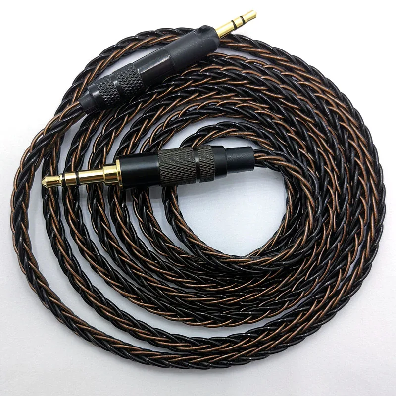 Headphone Earphone Wire 3.5mm to 2.5mm Stereo Bass Audio Cable Headset Replacement Cable for Sennheiser HD598 HD558 HD595 HD518