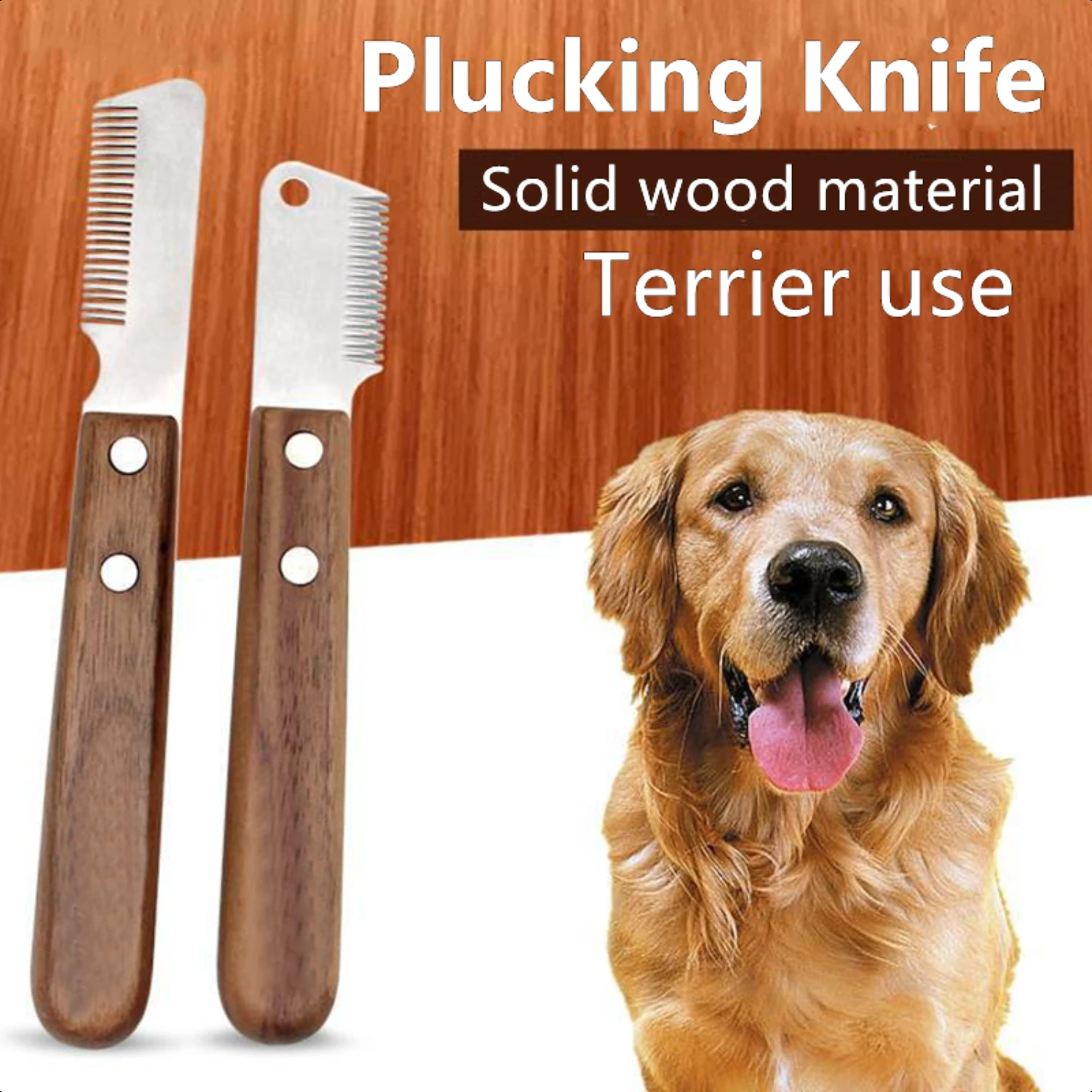 

High-quality, efficient stainless steel dog comb with durable wooden handle for comfortable and effective pet hair removal. Cont