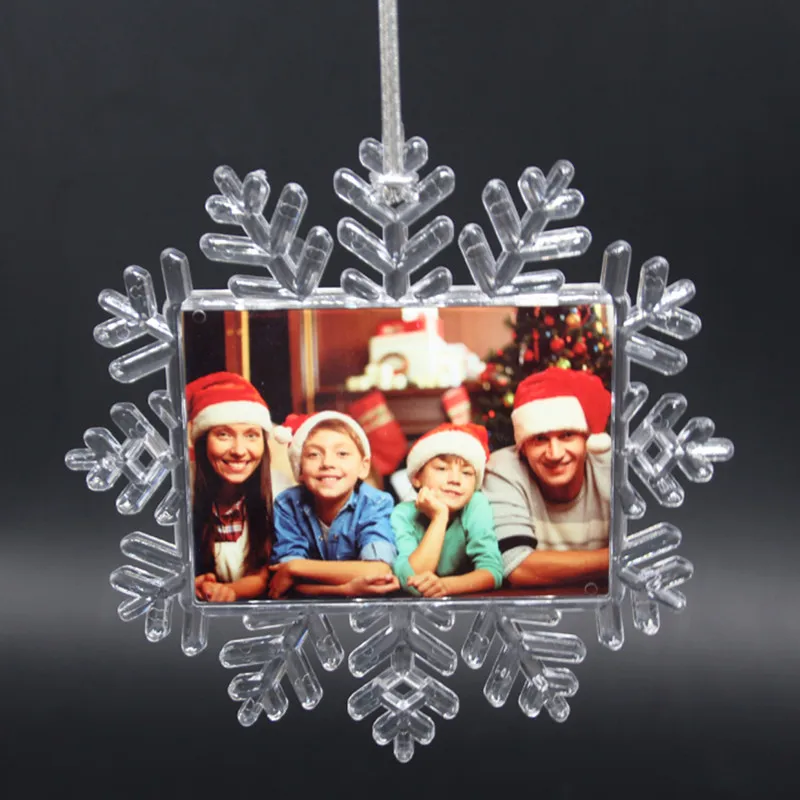 10pcs/lots Blank Sublimation Christmas Decoration Pendant for Sublimation INk Transfer Printing Heat Press DIY Gifts Craft Print