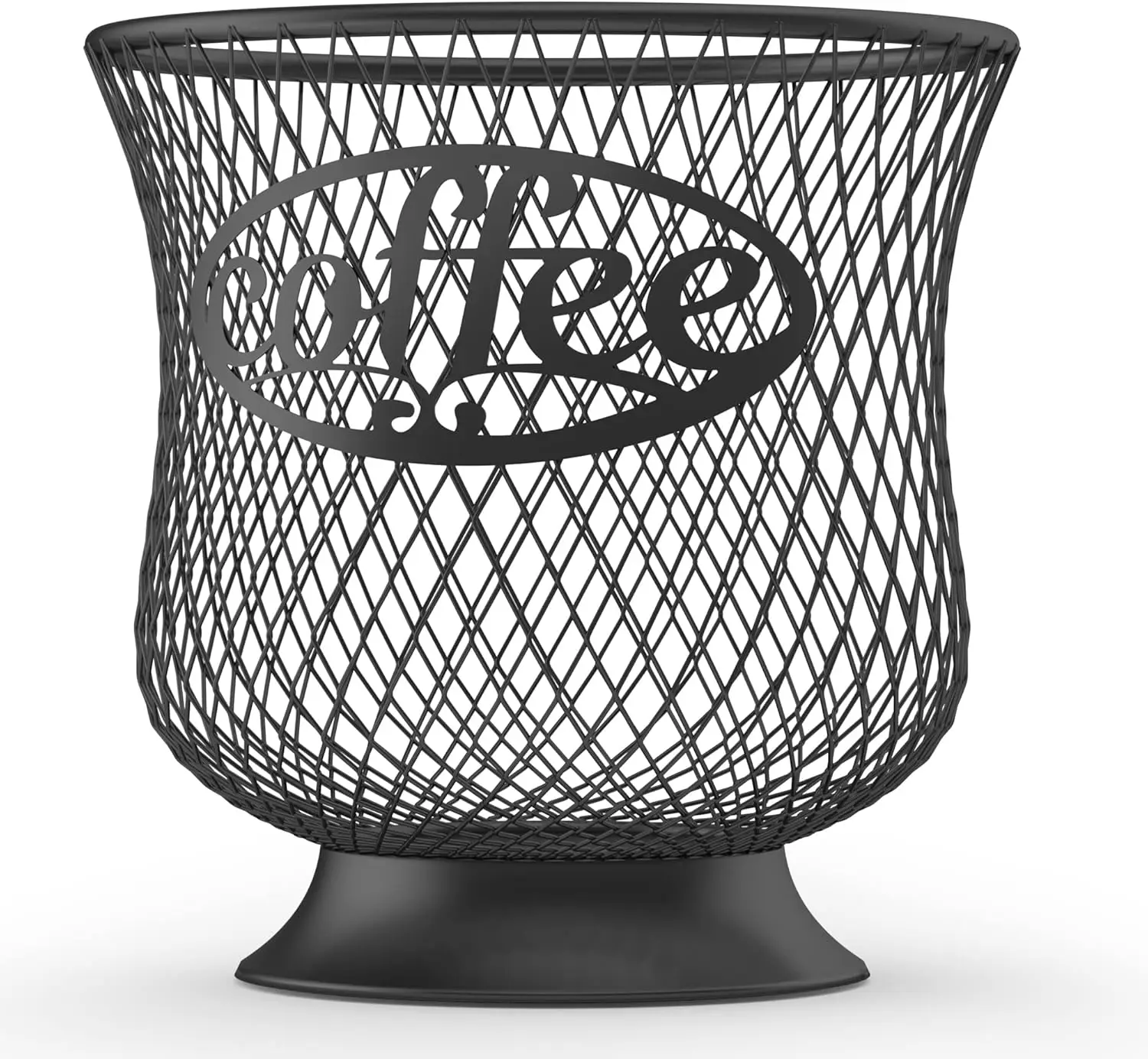 

Large Capacity Coffee Pod Holder, Holds 30+ K-Cups, 50+ Vertuo, 100+ Original Capsules, Sturdy Mesh Design for Countertop