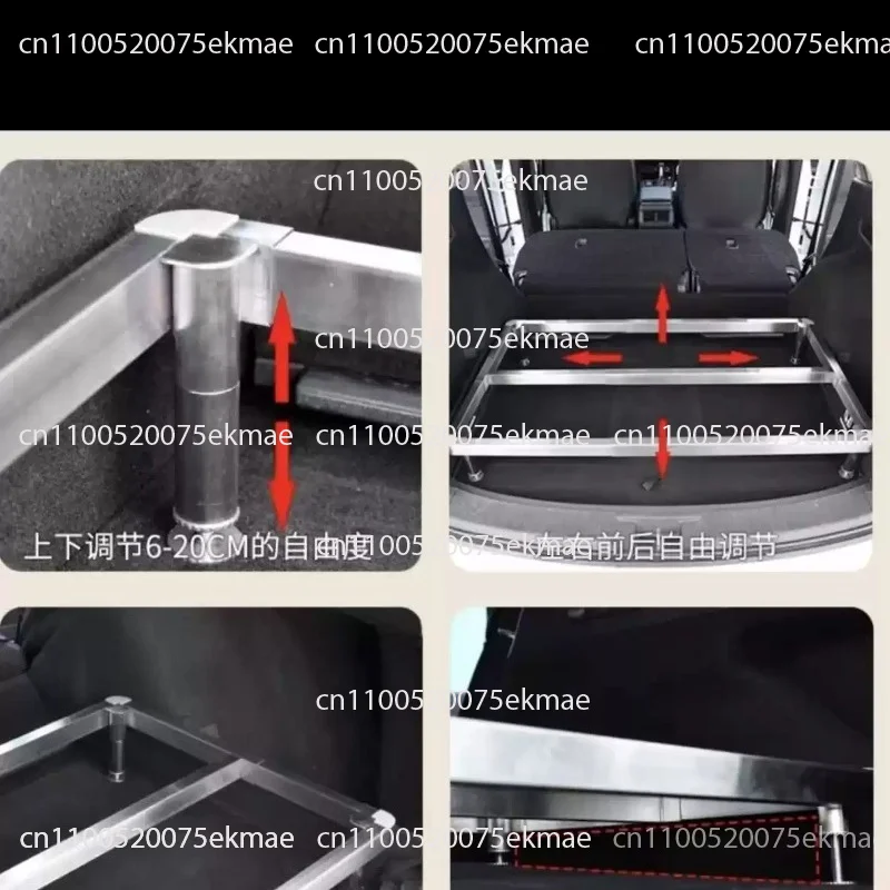 Leveling frame Shelf Telescopic modification Bed Height increase expansion Trunk Car mattress Universal bed frame