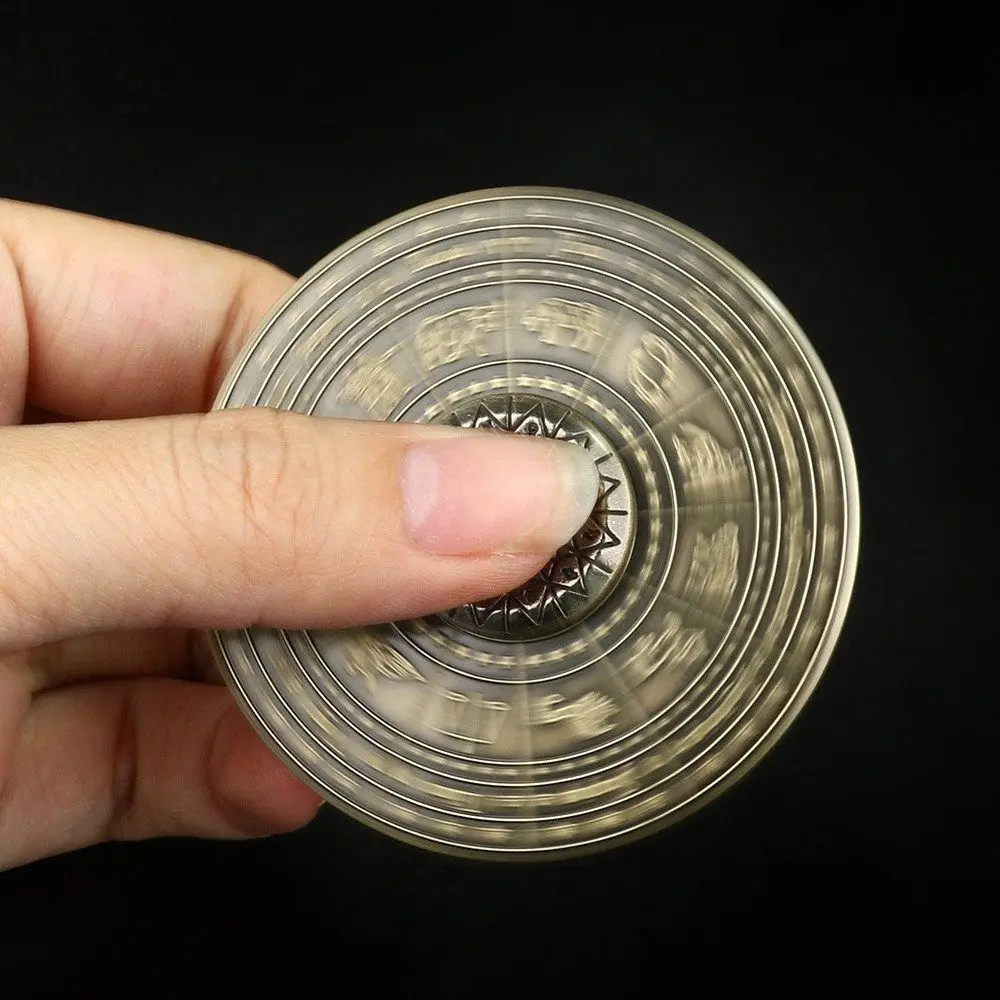 Destiny Compass Astrolab Fidget Spinner Constelaciones giratorias Signos del zodiaco Fidget Spinner Reducción de presión suave