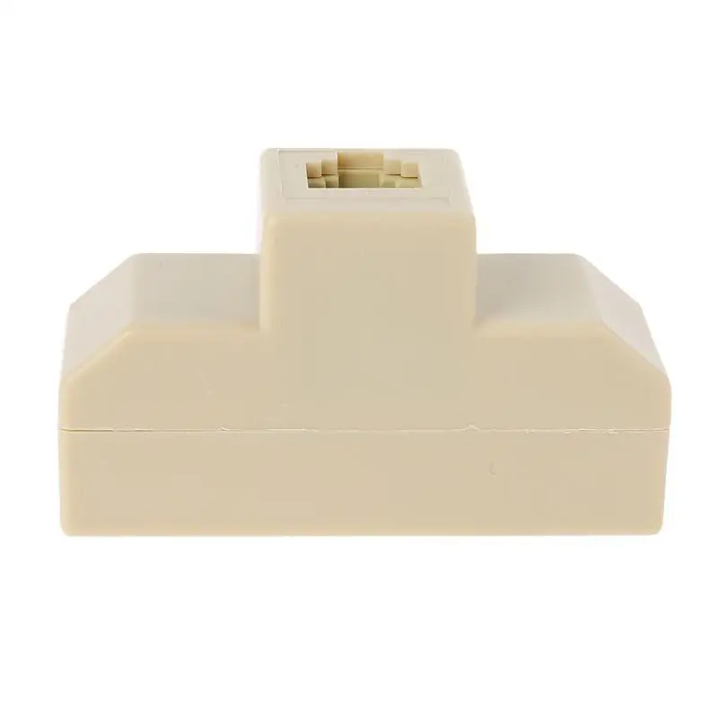 4 Way Telephone Splitter RJ11 6P4C Male to 4 Female Outlet Ports Sockets Phone Line Splitter Adapter for Telephone