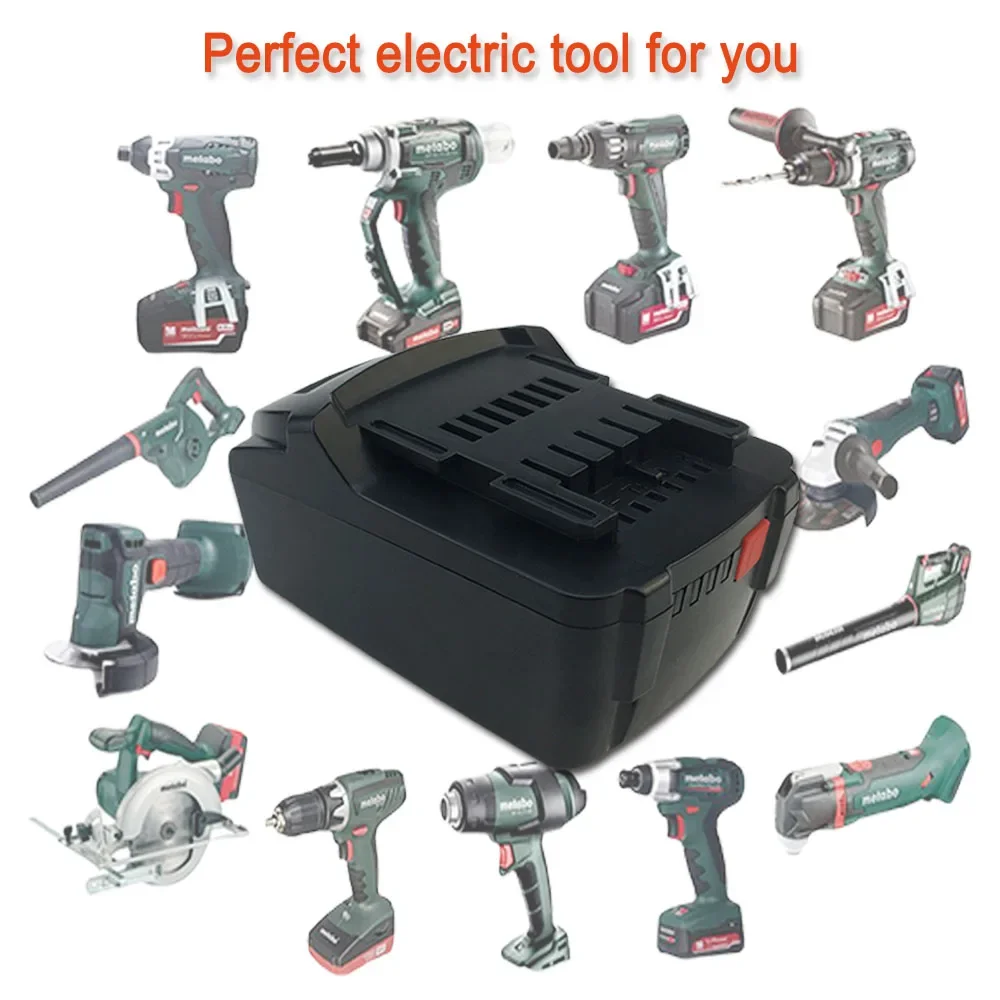 For Metabo 18V 5200mAh Battery Power Tools Drill Driver Wrench Hammer Grinder Battery Replace